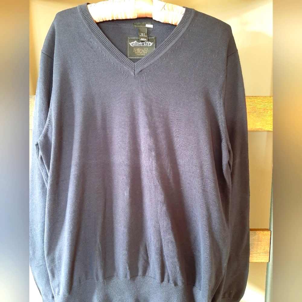 Mojito Bar Men's cotton V- Neck sweater Size Small